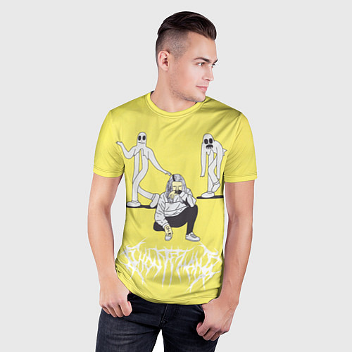 Мужская спорт-футболка Ghostemane Mercury / 3D-принт – фото 3