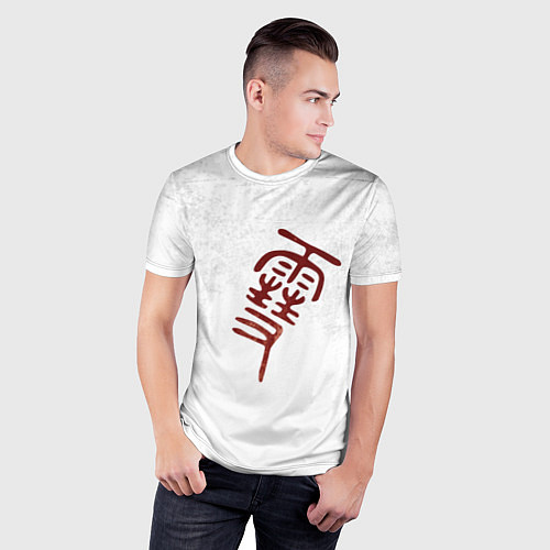 Мужская спорт-футболка Бездомный Бог / 3D-принт – фото 3
