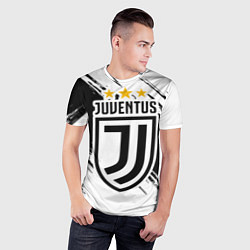 Футболка спортивная мужская Juventus: 3 Stars, цвет: 3D-принт — фото 2