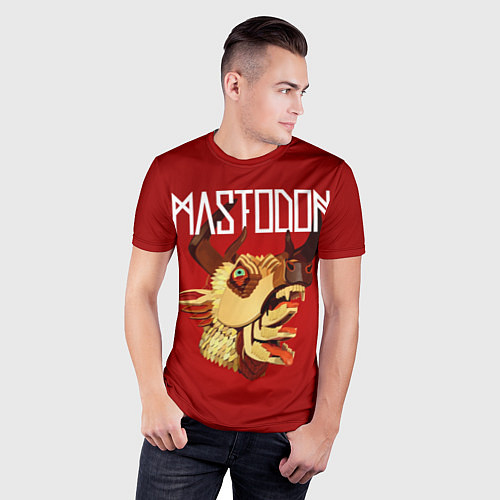 Мужская спорт-футболка Mastodon: Leviathan / 3D-принт – фото 3