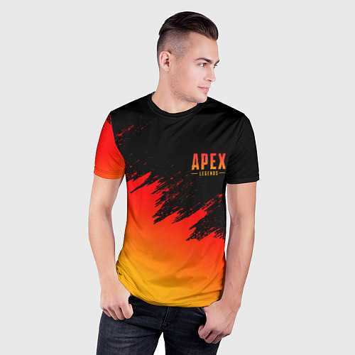 Мужская спорт-футболка Apex Sprite / 3D-принт – фото 3