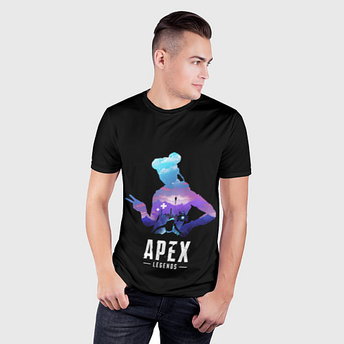 Мужская спорт-футболка Apex Legends: Lifeline / 3D-принт – фото 3