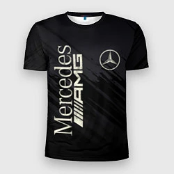Мужская спорт-футболка Mercedes AMG: Black Edition