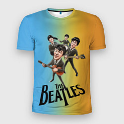 Футболка спортивная мужская The Beatles - world legend, цвет: 3D-принт