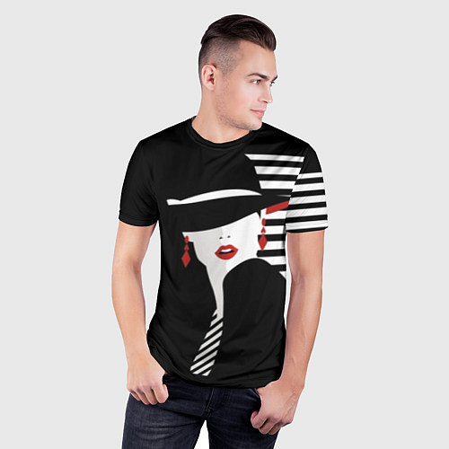 Мужская спорт-футболка Fashion / 3D-принт – фото 3