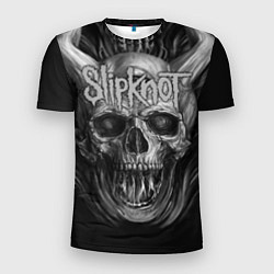 Футболка спортивная мужская Slipknot: Devil Skull, цвет: 3D-принт