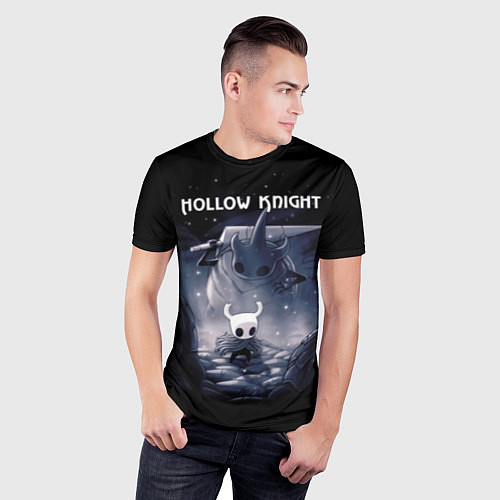 Мужская спорт-футболка Hollow Knight / 3D-принт – фото 3