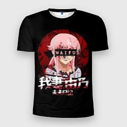 Футболка спортивная мужская Waifu, цвет: 3D-принт