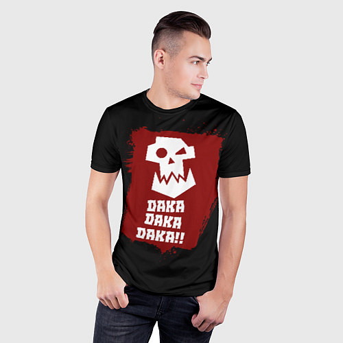 Мужская спорт-футболка Daka-дакка: орки / 3D-принт – фото 3