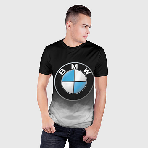Мужская спорт-футболка BMW / 3D-принт – фото 3