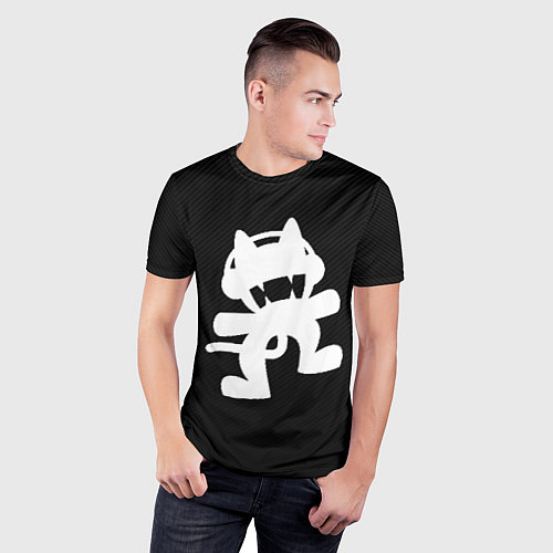 Мужская спорт-футболка MONSTERCAT / 3D-принт – фото 3