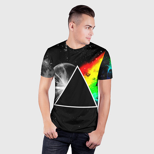 Мужская спорт-футболка PINK FLOYD / 3D-принт – фото 3