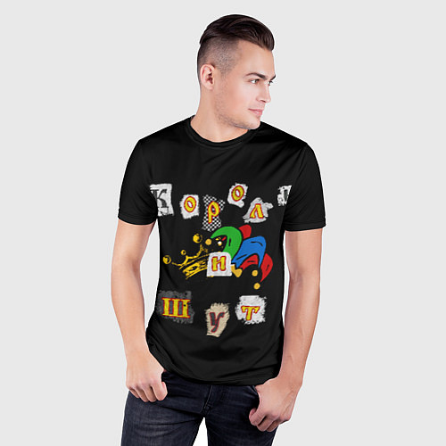 Мужская спорт-футболка Король и Шут Анархия спина / 3D-принт – фото 3
