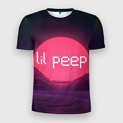 Мужская спорт-футболка Lil peepLogo