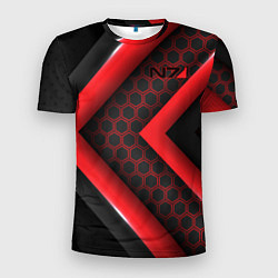 Мужская спорт-футболка Mass Effect N7