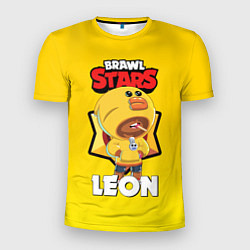 Футболка спортивная мужская BRAWL STARS SALLY LEON, цвет: 3D-принт