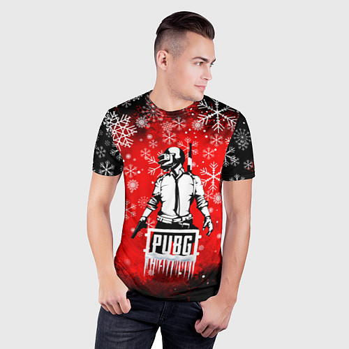 Мужская спорт-футболка PUBG / 3D-принт – фото 3