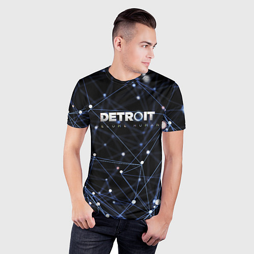 Мужская спорт-футболка Detroit:Become Human Exclusive / 3D-принт – фото 3