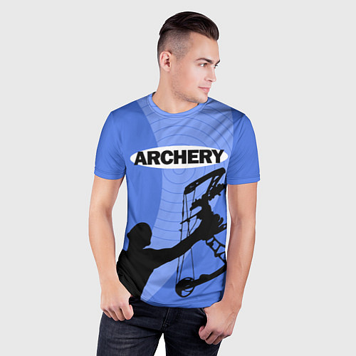 Мужская спорт-футболка Archery / 3D-принт – фото 3