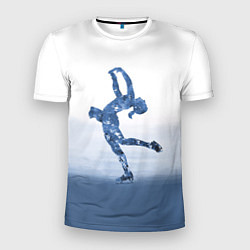 Футболка спортивная мужская Фигурное катание, цвет: 3D-принт
