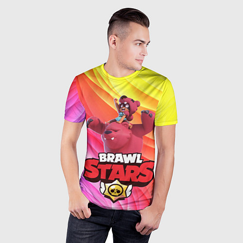 Мужская спорт-футболка Brawl Stars - Nita / 3D-принт – фото 3
