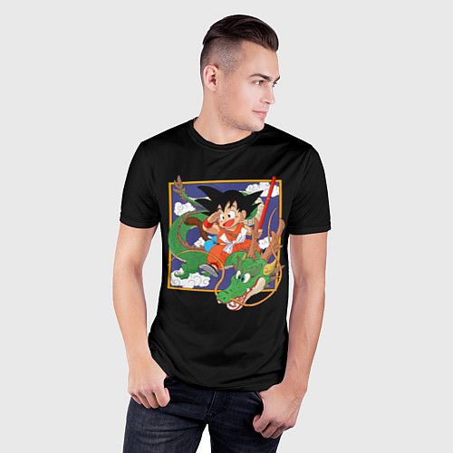 Мужская спорт-футболка Dragon Ball / 3D-принт – фото 3