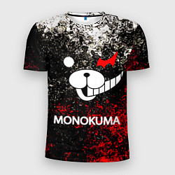 Футболка спортивная мужская MONOKUMA, цвет: 3D-принт