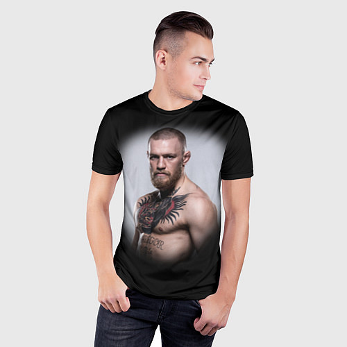 Мужская спорт-футболка Conor McGregor / 3D-принт – фото 3