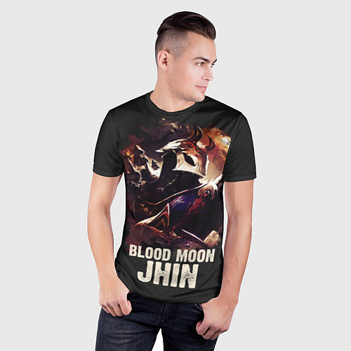 Мужская спорт-футболка Jhin / 3D-принт – фото 3