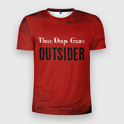 Мужская спорт-футболка Three days grace Outsider