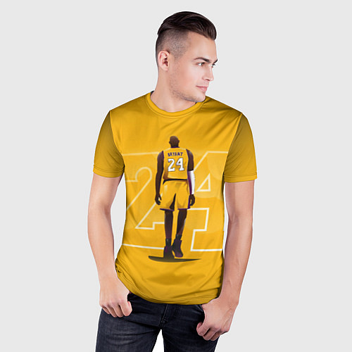 Мужская спорт-футболка Kobe Bryant / 3D-принт – фото 3