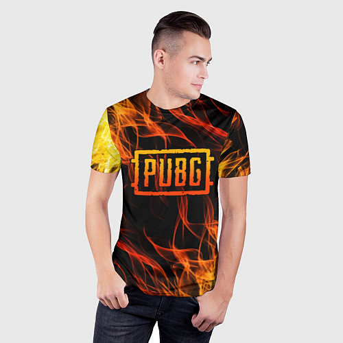 Мужская спорт-футболка PUBG / 3D-принт – фото 3