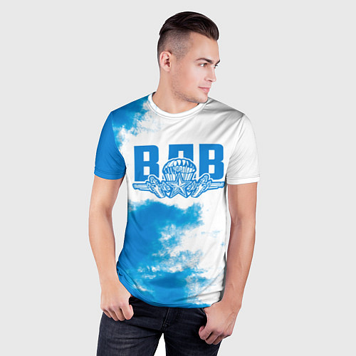 Мужская спорт-футболка ВДВ / 3D-принт – фото 3