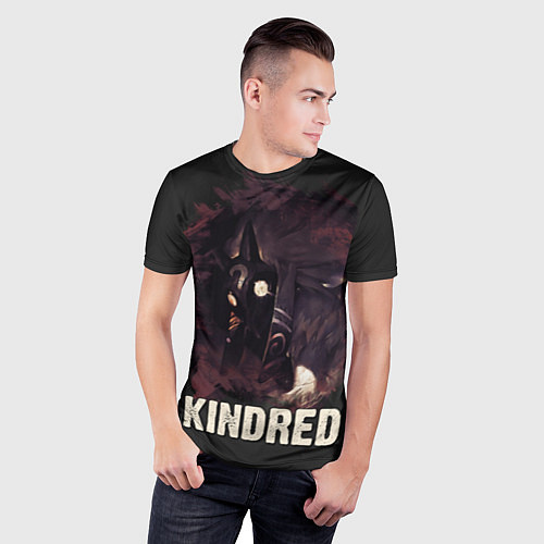 Мужская спорт-футболка Kindred / 3D-принт – фото 3