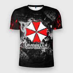 Футболка спортивная мужская UMBRELLA CORP, цвет: 3D-принт