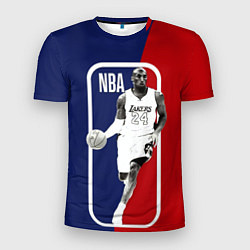 Футболка спортивная мужская NBA Kobe Bryant, цвет: 3D-принт