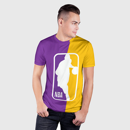 Мужская спорт-футболка NBA Kobe Bryant / 3D-принт – фото 3