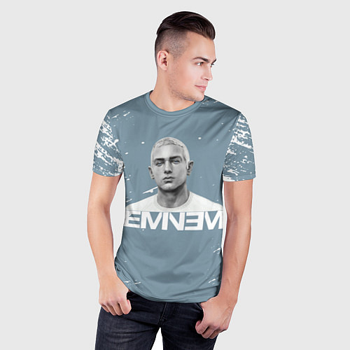 Мужская спорт-футболка EMINEM / 3D-принт – фото 3