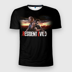 Футболка спортивная мужская Resident Evil 3, цвет: 3D-принт