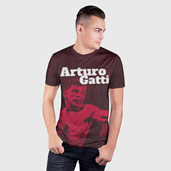 Футболка спортивная мужская Arturo Gatti, цвет: 3D-принт — фото 2