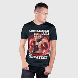 Футболка спортивная мужская Muhammad Ali, цвет: 3D-принт — фото 2
