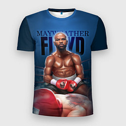 Футболка спортивная мужская Mayweather, цвет: 3D-принт