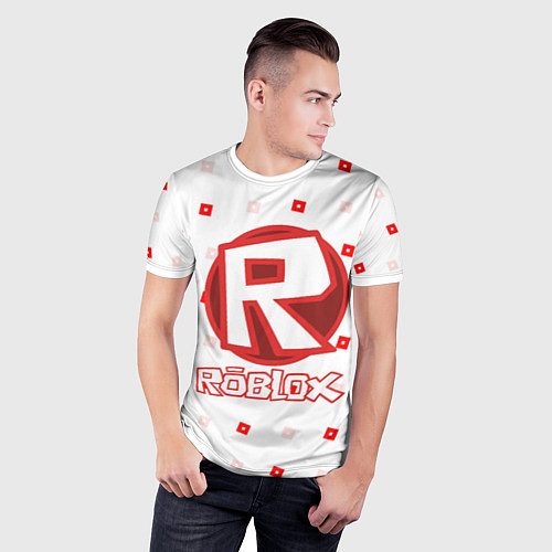 Мужская спорт-футболка ROBLOX / 3D-принт – фото 3