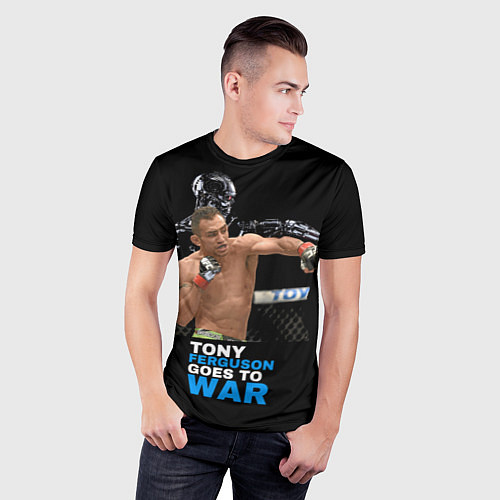 Мужская спорт-футболка Tony Ferguson / 3D-принт – фото 3
