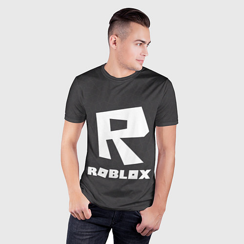 Мужская спорт-футболка Roblox / 3D-принт – фото 3