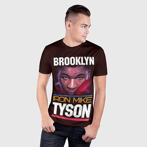 Мужская спорт-футболка Mike Tyson / 3D-принт – фото 3