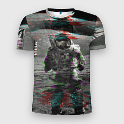 Футболка спортивная мужская Космонавт, цвет: 3D-принт
