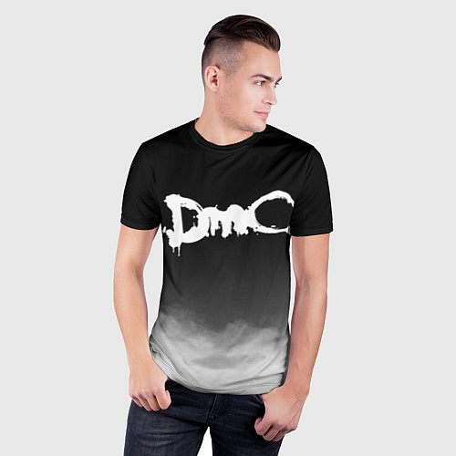 Мужская спорт-футболка DEVIL MAY CRY DMC / 3D-принт – фото 3