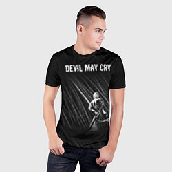 Футболка спортивная мужская Devil May Cry, цвет: 3D-принт — фото 2