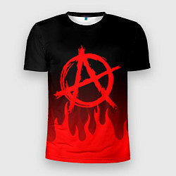 Мужская спорт-футболка АНАРХИЯ